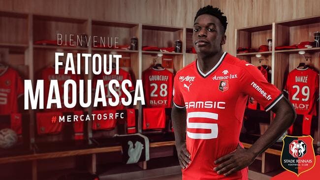 Officiel : Maouassa pour 4 ans à Rennes