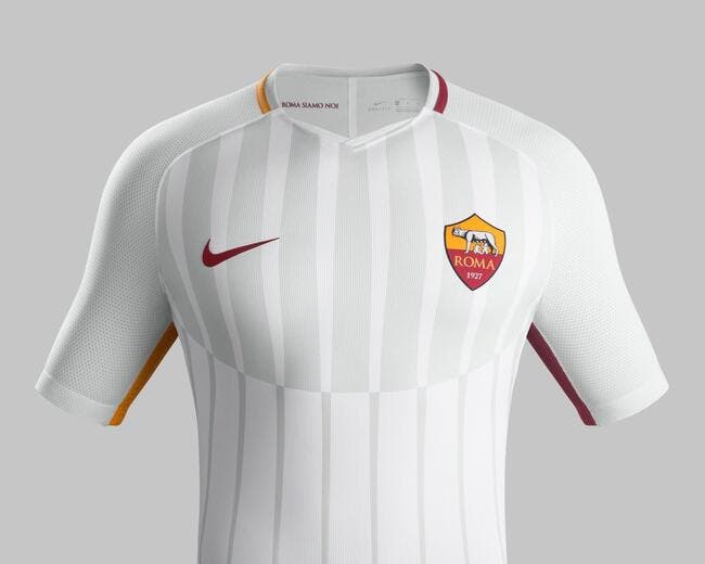 Officiel : L'AS Roma dévoile son nouveau maillot extérieur