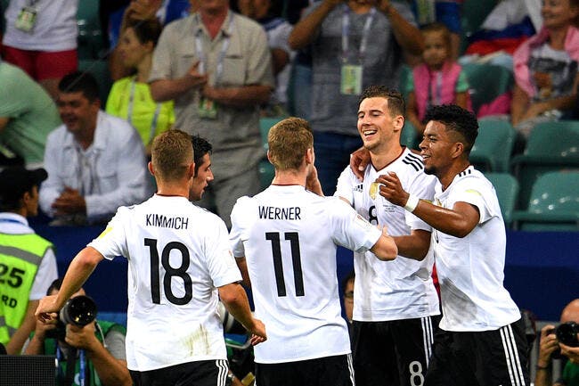 Confed Cup : L'Allemagne rejoint tranquillement le Chili en finale