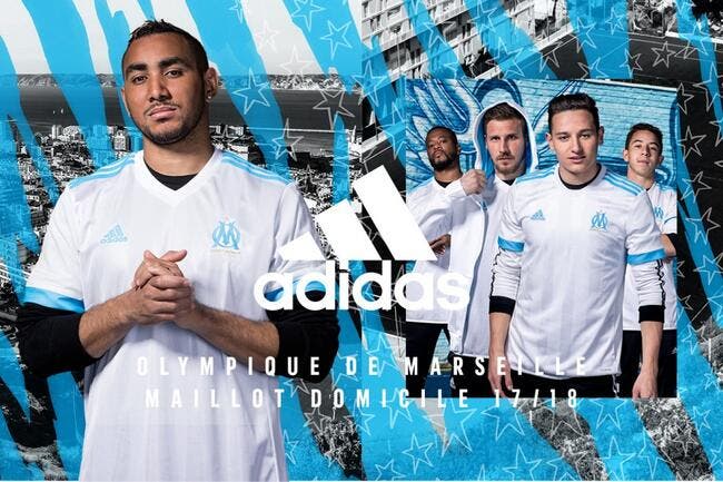 Officiel : L'OM dévoile son maillot 2017-2018 sauce Adidas