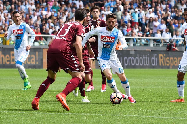 Torino - Naples : 0-5