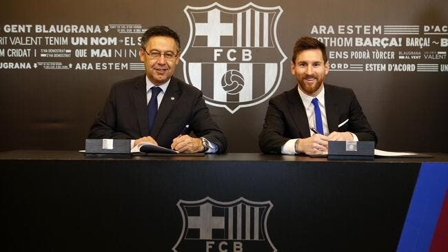 Officiel : Messi prolonge au Barça jusqu'en 2021 (avec une clause anti-PSG) !