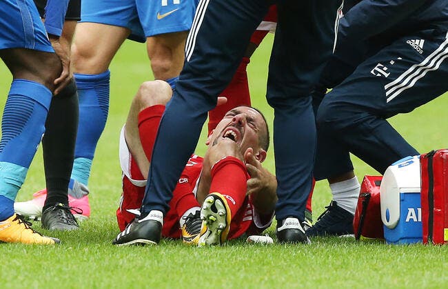 All : Rupture d'un ligament pour Ribéry, mais le pire est évité