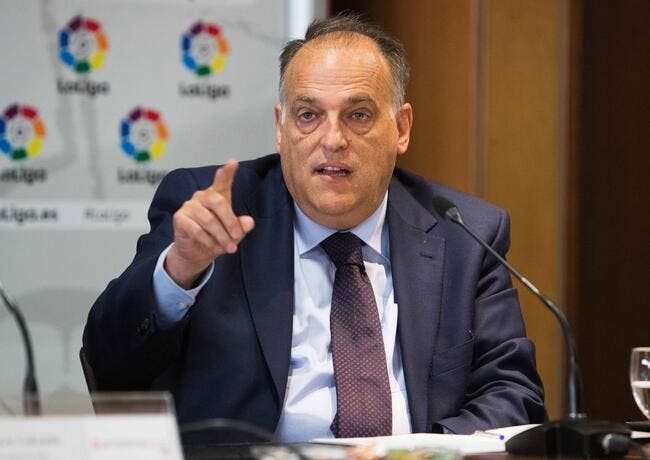 Esp : Après le PSG, Javier Tebas s'attaque à la Catalogne