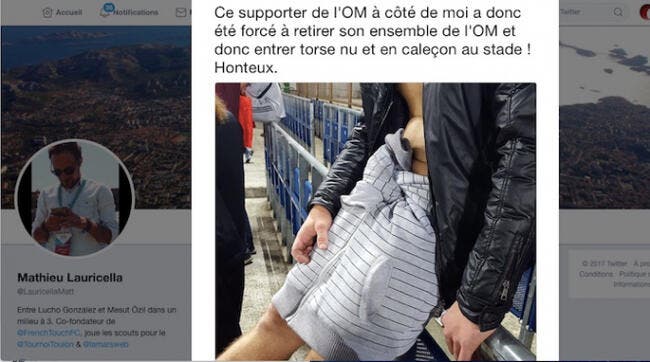 OM : Un supporter en caleçon, Strasbourg ne baisse pas son pantalon
