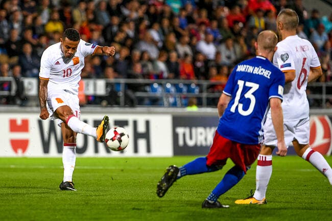 CdM 2018 : Liechtenstein - Espagne 0-8