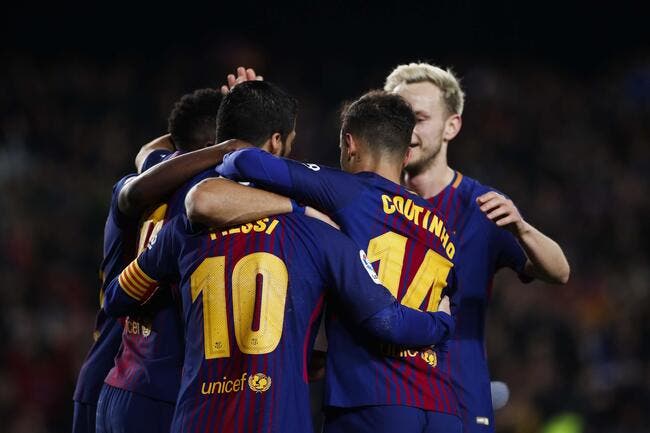 Esp : Le Barça pulvérise Séville et gagne la Coupe du Roi
