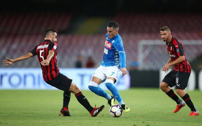 Ita : Naples renverse l'AC Milan