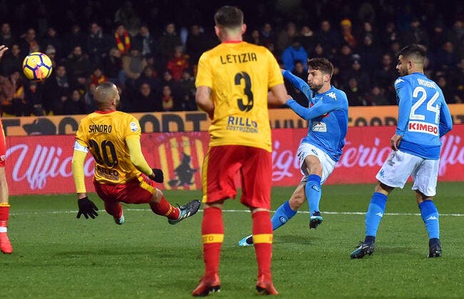 Serie A : Naples reprend la tête à Benevento