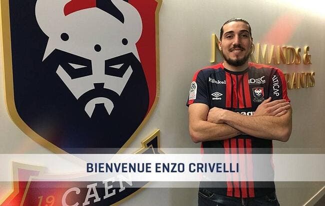 Officiel : Crivelli prêté six mois à Caen
