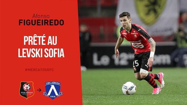 Officiel : Rennes prête Figueiredo en Bulgarie