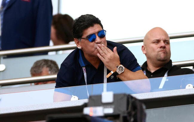 Maradona se sent mal, la raison est uniquement sportive...