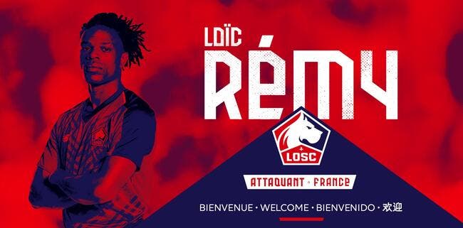 Officiel : Loïc Rémy revient en Ligue 1 et signe au LOSC
