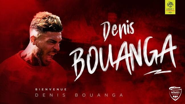 Officiel : Bouanga quitte Lorient et signe à Nîmes