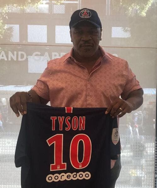 PSG : Mike Tyson nouveau n°10 du PSG