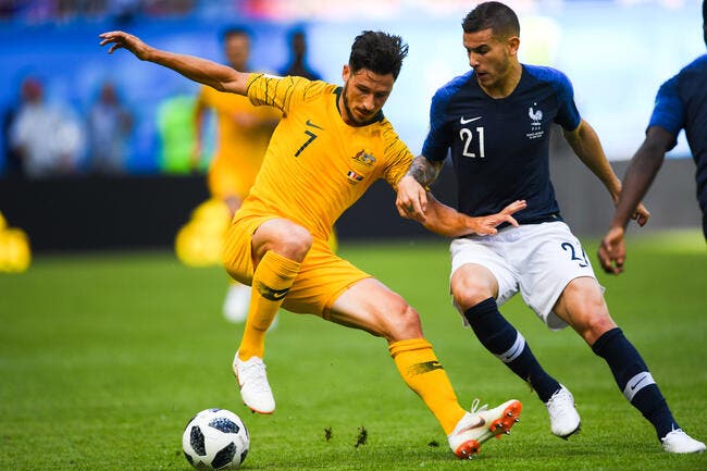France - Australie : 2-1