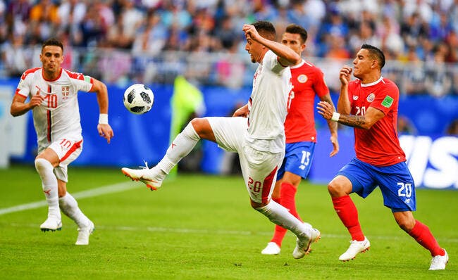 Un bijou de Kolarov fait craquer le Costa Rica contre la Serbie