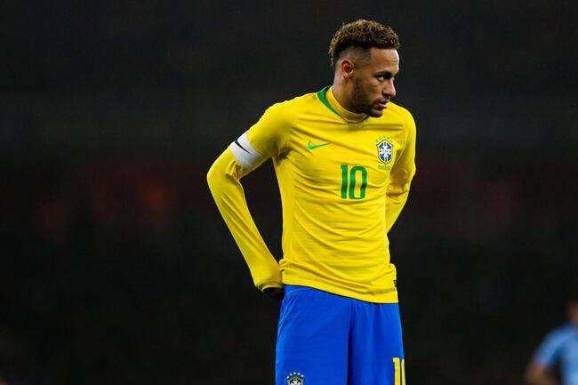 PSG : Attention, Neymar se blesse avec le Brésil