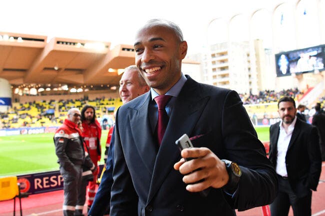 Officiel : Thierry Henry nommé entraîneur de l'AS Monaco jusqu'en 2021