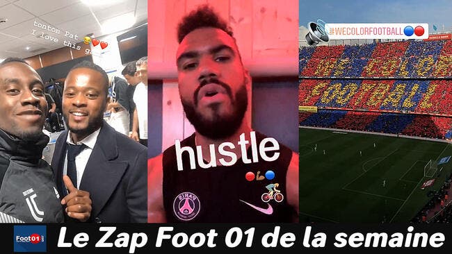 Neymar fêtard, tifo de dingue au Barça, les chanteurs de l'OL