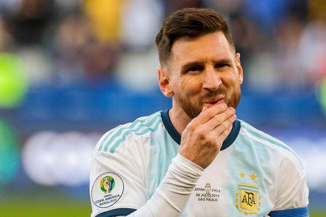 Arg : Trois mois de suspension pour Lionel Messi