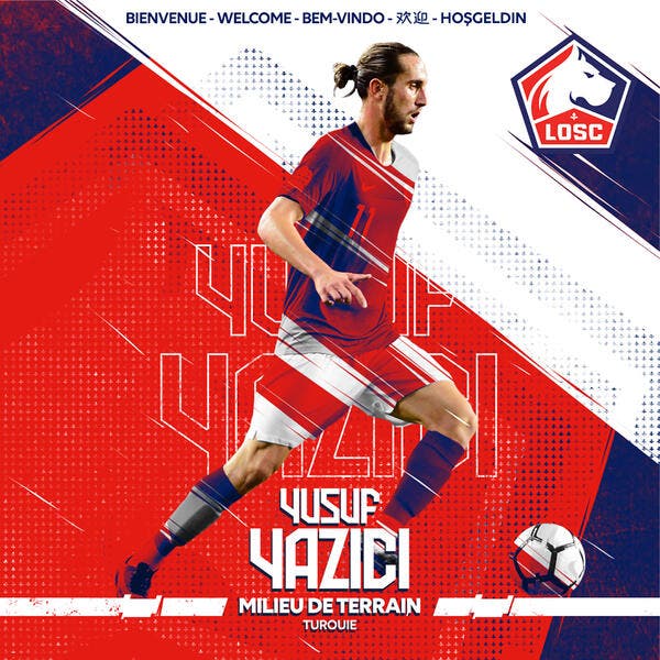 Officiel : Yusuf Yazici signe à Lille jusqu'en 2024