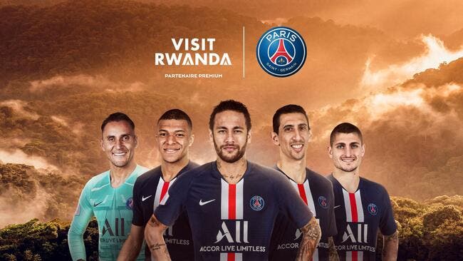 PSG : Le Rwanda mise 10ME sur Paris pendant 3 ans !