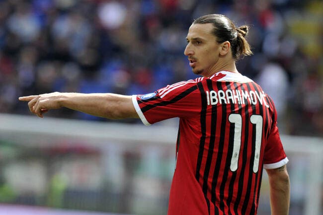 Ita : Ibrahimovic à l'AC Milan, il prend déjà un tacle