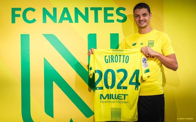 Officiel : Girotto prolonge jusqu'en 2024 à Nantes