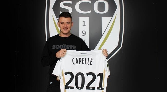 Officiel : Angers protège Capelle jusqu’en 2021