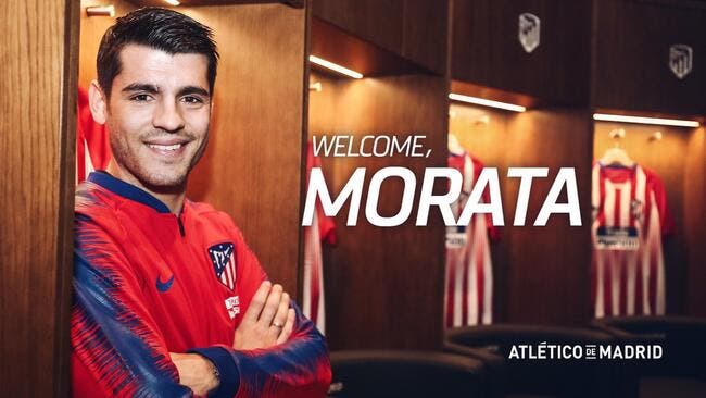 Mercato : Morata prêté à l'Atlético Madrid c'est officiel