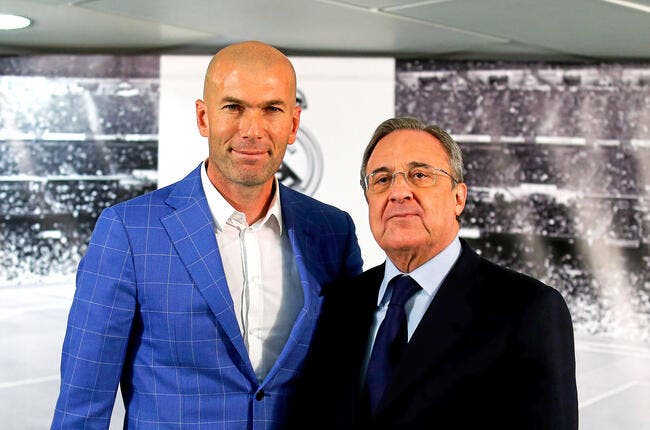 Esp : Zinedine Zidane entraîneur du Real Madrid jusqu'en 2022 !