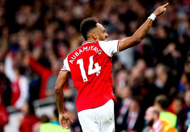 PL : Arsenal accroche Man United grâce à Aubameyang