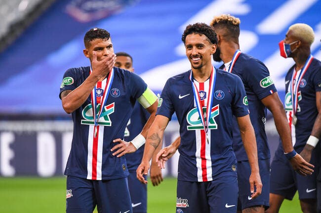 PSG : Thiago Silva nomme Marquinhos capitaine de Paris