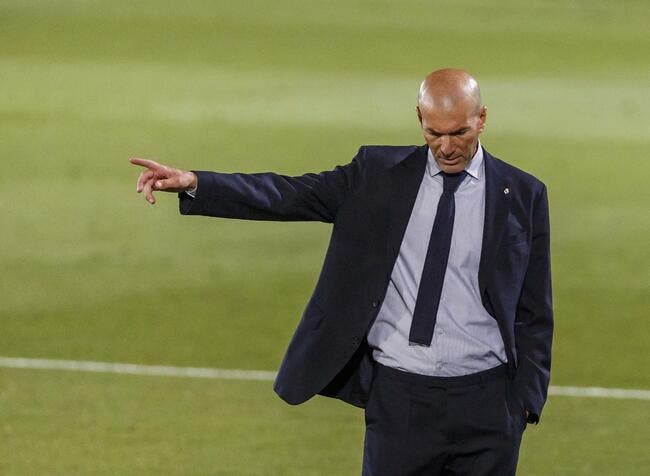 Esp : Zidane est flou sur son avenir à Madrid