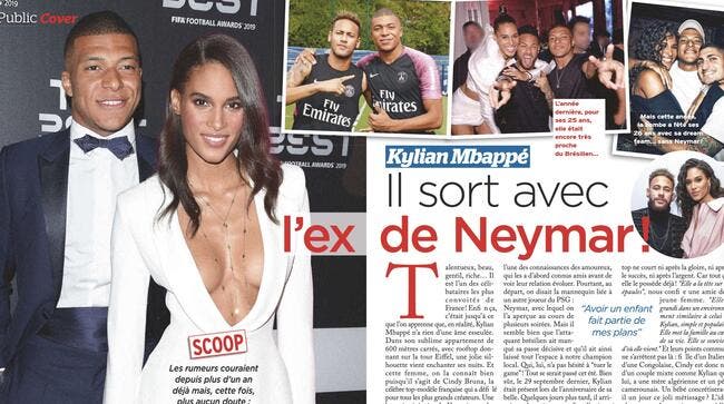 PSG : Mbappé avec l'ex de Neymar, la presse people jubile