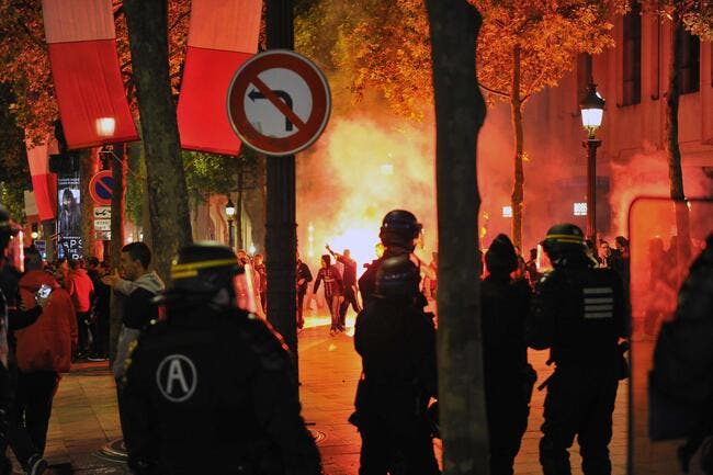 Incidents à Paris après la victoire de l'Algérie