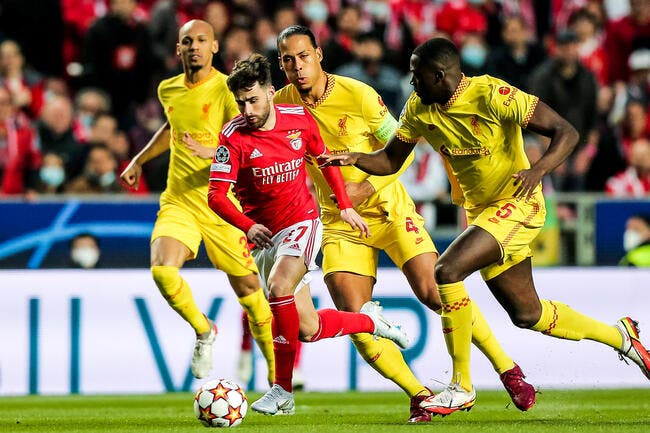 Liverpool - Benfica : Les compos (21h sur BeinSports)