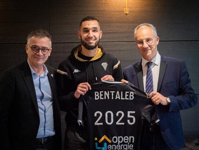 Officiel : Nabil Bentaleb signe à Angers jusqu’en 2025