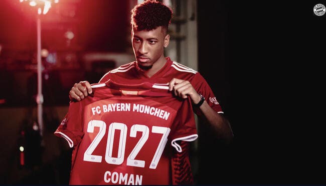 Kingsley Coman prolonge jusqu'en 2027 avec le Bayern Munich