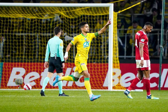CdF : Ludovic Blas propulse Nantes en quarts de finale