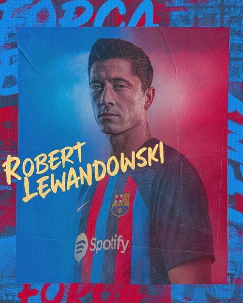 Officiel : Robert Lewandowski est Barcelonais