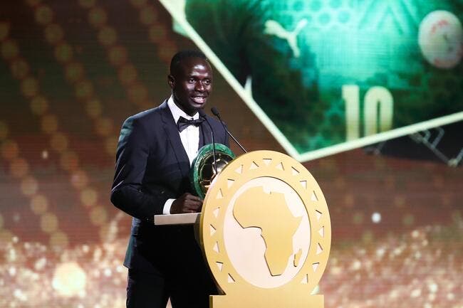 Sadio Mané élu Ballon d'Or africain devant Salah et Mendy