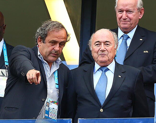 Platini et Blatter menacés d'une peine de prison avec sursis