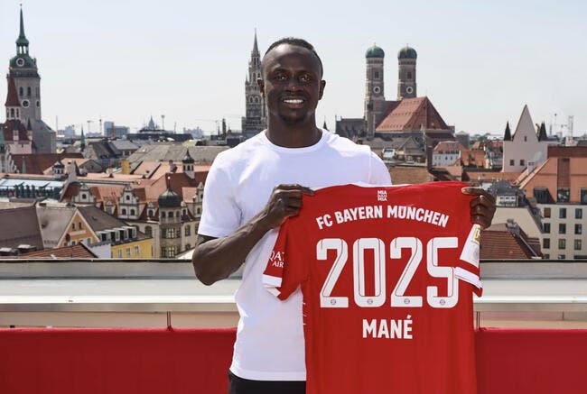 Sadio Mané jusqu'en 2025 au Bayern Munich