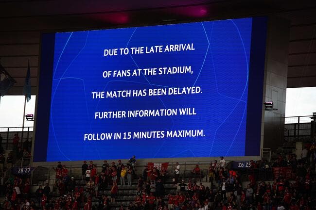 Liverpool-Madrid : Coup d'envoi retardé de 30 minutes, chaos au Stade de France