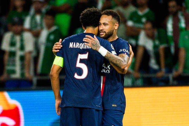 PSG : Marquinhos demande encore plus à Neymar