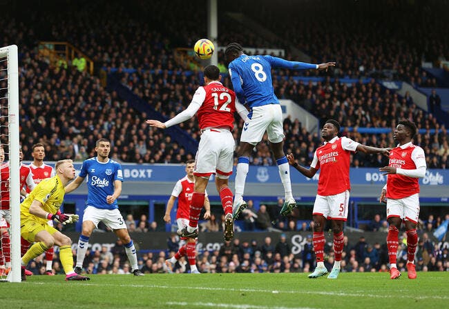 Ang : Arsenal tombe de très haut à Everton