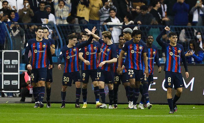Supercopa : Le Barça atomise le Real, premier titre pour Xavi