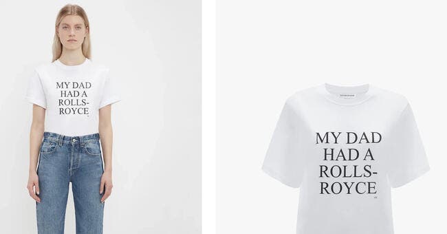 Victoria Beckham vend 130 euros un tee-shirt mythique
